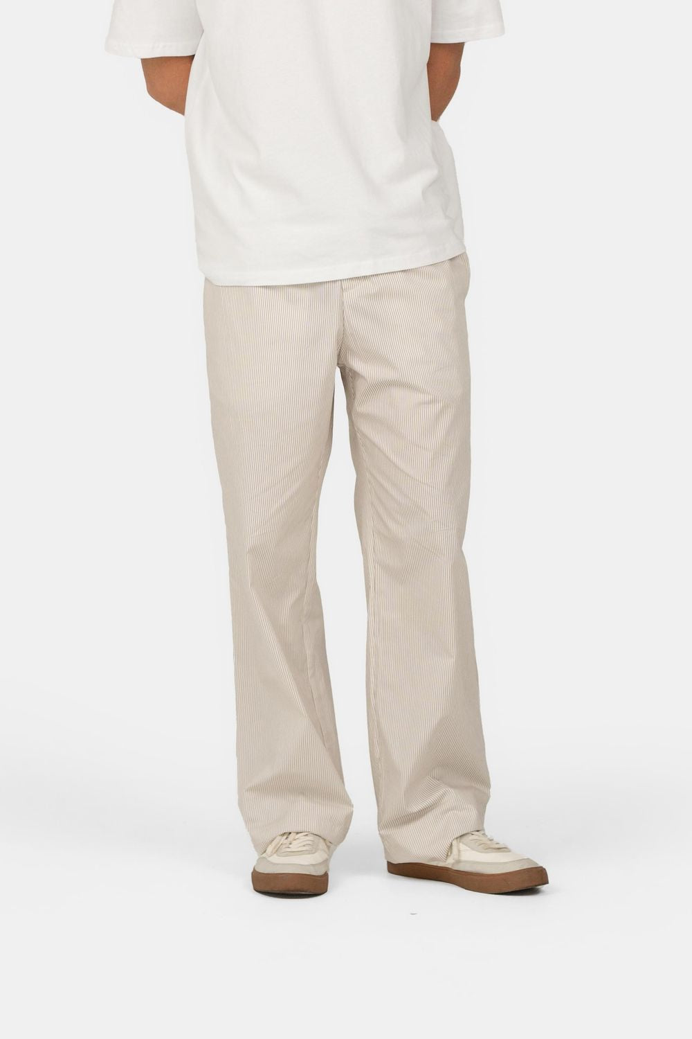 Pyjamas Pants Beige stribet | Skagen-clothing.dk